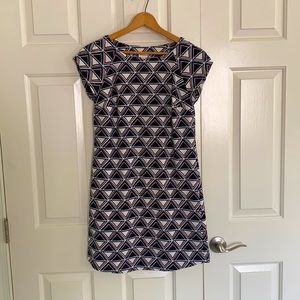 Merona patterned short sleeve dress